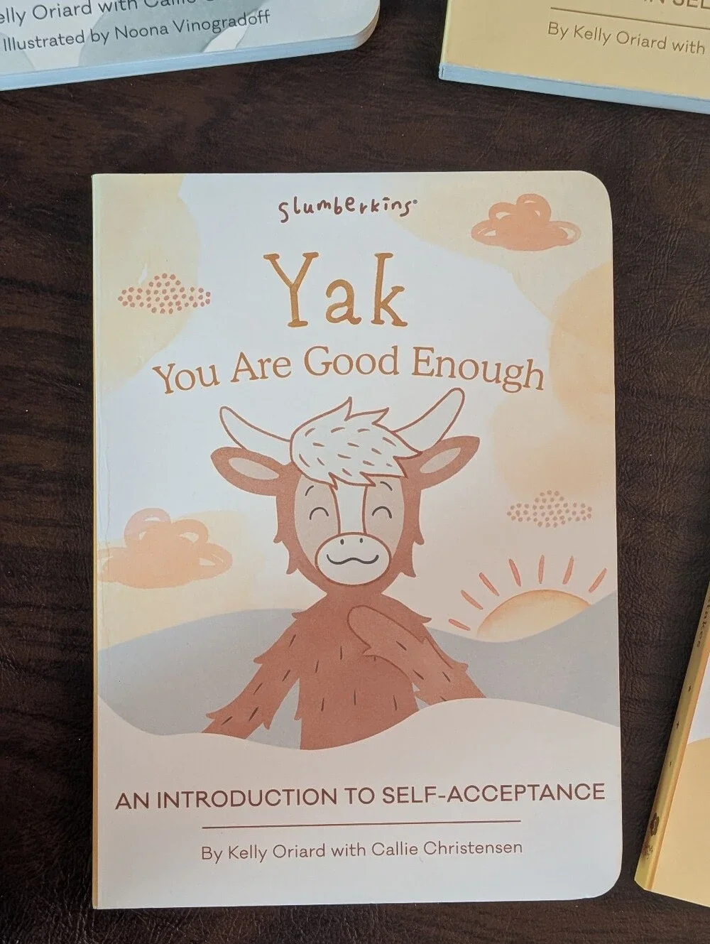 Slumberkins Yak Lot (4) Board Books Oriard Christensen Social Emotional Intel